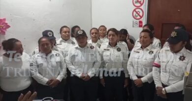 Nuevamente, mujeres policías salen a desmentir el montaje de Layda