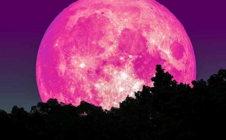 Este martes 23 de abril, será la Luna Rosa
