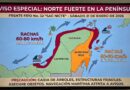 ALERTAN POR EVENTO DE “NORTE” CON RACHAS DE HASTA 80 KM/H ESTE SÁBADO EN LA PENÍNSULA DE YUCATÁN