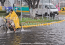 LLUVIA GENERADA POR EL FRENTE FRÍO 41 ENCHARCA AVENIDAS Y CALLES PRINCIPALES Y ENTORPECE EL TRÁFICO VEHICULAR