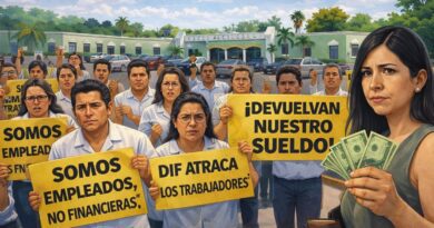 LAURA SANSORES MANDA HACER DESCUENTOS EN SALARIOS DE TRABAJADORES DEL DIF; QUEJAS POR FALTA DE PAGOS NO SOLO AFECTA AL ASILO DE ANCIANOS LAURA SANSORES MANDA HACER DESCUENTOS EN SALARIOS DE TRABAJADORES DEL DIF; QUEJAS POR FALTA DE PAGOS NO SOLO AFECTA AL ASILO DE ANCIANOS