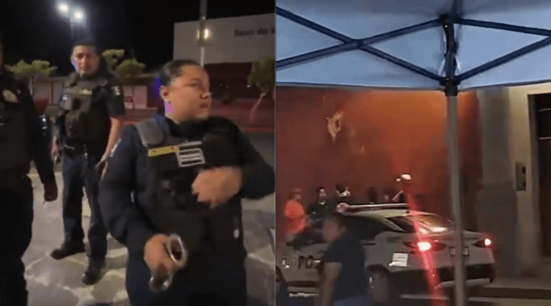 VIDEOS CONTRADICEN AFIRMACIONES DE LIZ HERNÁNDEZ Y MARCELA DE QUE DETENCIONES SE REALIZARON EN FLAGRANCIA