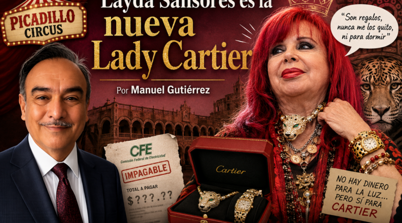 OPINIÓN: LAYDA SANSORES ES LA NUEVA LADY CARTIER