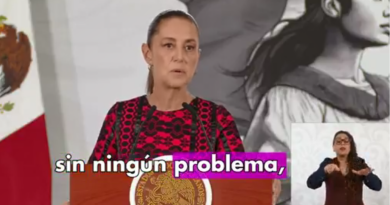TODO ESTÁ BAJO CONTROL PERO HAY QUE SALIR MÁS TEMPRANO PARA IR A LA INAUGURACIÓN DEL MUNDIAL, RECOMIENDA SHEINBAUM POR PROTESTAS