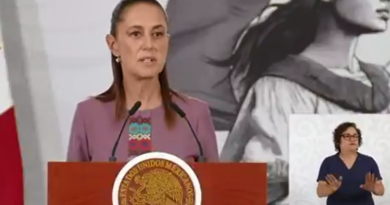 NO VAMOS A DENUNCIAR A EXPRESIDENTES: SHEINBAUM; ¿MANTO PROTECTOR A AMLO?