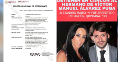 CAPTURAN EN CANCÚN AL HERMANO DE VÍCTOR ÁLVAREZ PUGA, CONOCIDO COMO “EL REY DE LAS FACTURERAS”