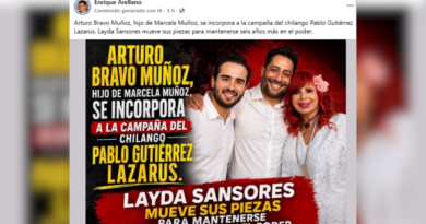 INCORPORA LAYDA A HIJO DE MARCELA A LA CAMPAÑA DE PABLO: ENRIQUE ARELLANO