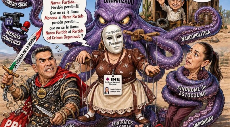 LAS BATALLAS DE ALEJANDRO : “QUE NO LE LLAMEN NARCO PARTIDO AL NARCO PARTIDO” | Por Víctor Améndola Avílez