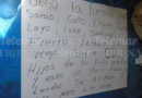 “EL GATO” FUE MENCIONADO EN NARCO CARTULINA QUE DEJÓ CÉLULA CRIMINAL TRAS EJECUTAR A UN VARÓN EL 17 DE JUNIO PASADO EN SABANCUY