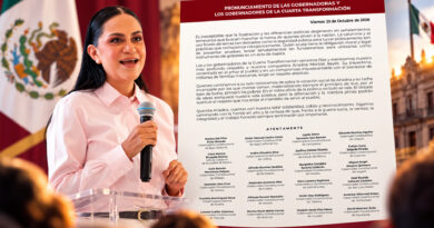 LAYDA SANSORES Y DEMÁS GOBERNADORES DE MORENA RESPALDAN A ARIADNA MONTIEL Y EXIGEN PRUEBAS A MARU CAMPOS; ¿Y LA ECONOMÍA Y LA SEGURIDAD DE CAMPECHE? LAYDA SANSORES Y DEMÁS GOBERNADORES DE MORENA RESPALDAN A ARIADNA MONTIEL Y EXIGEN PRUEBAS A MARU CAMPOS; ¿Y LA ECONOMÍA Y LA SEGURIDAD DE CAMPECHE?
