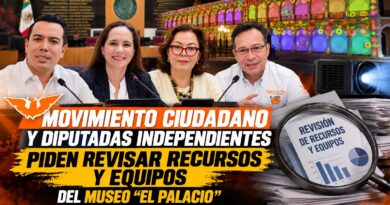 ¡MOVIMIENTO CIUDADANO Y DIPUTADAS INDEPENDIENTES PIDEN REVISAR RECURSOS Y EQUIPOS DEL MUSEO “EL PALACIO” Y EL VIDEO MAPPING DE CAMPECHE!