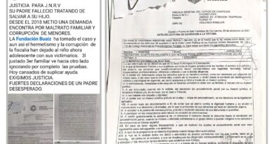 DENUNCIAN OMISIÓN Y CORRUPCIÓN DE LA FISCALÍA Y DE UN JUZGADO EN CASO DE UNA VÍCTIMA DE VIOLENCIA FAMILIAR DENUNCIAN OMISIÓN Y CORRUPCIÓN DE LA FISCALÍA Y DE UN JUZGADO EN CASO DE UNA VÍCTIMA DE VIOLENCIA FAMILIAR